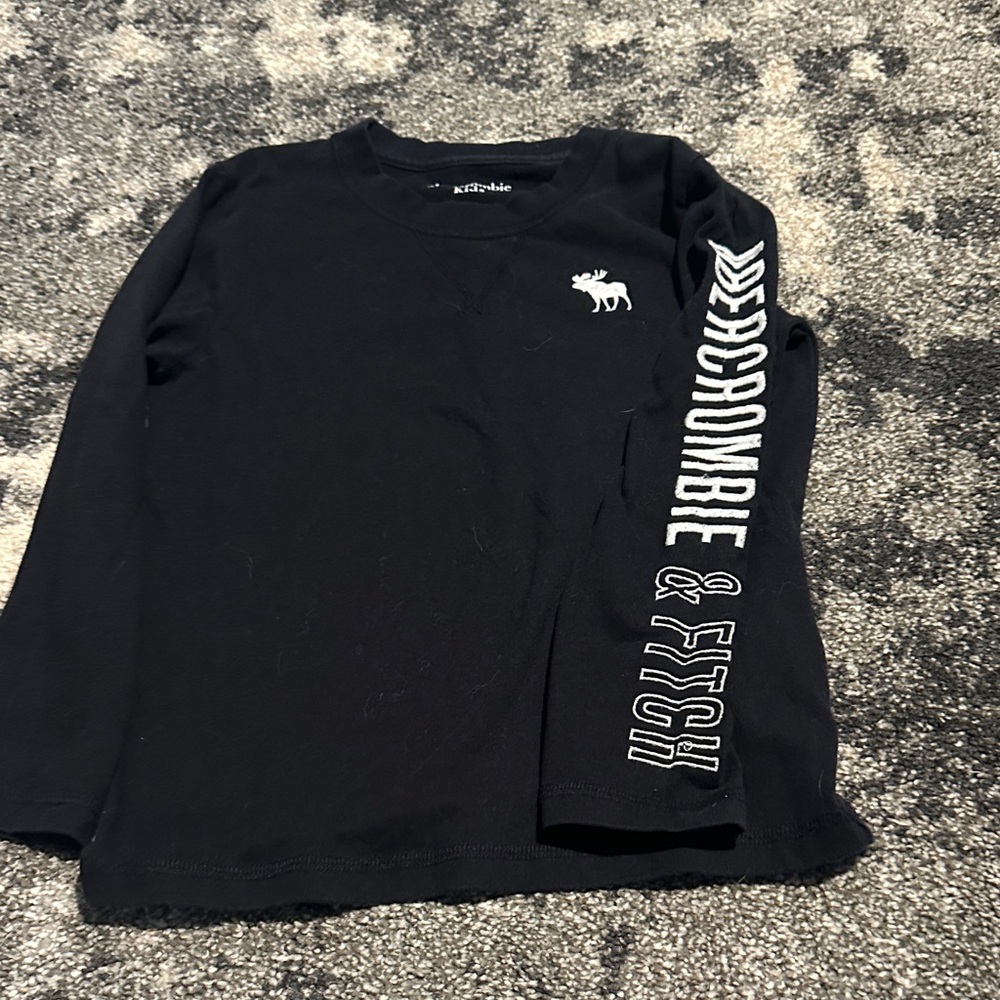 Abercrombie & Fitch Kids Black Long Sleeve Tee